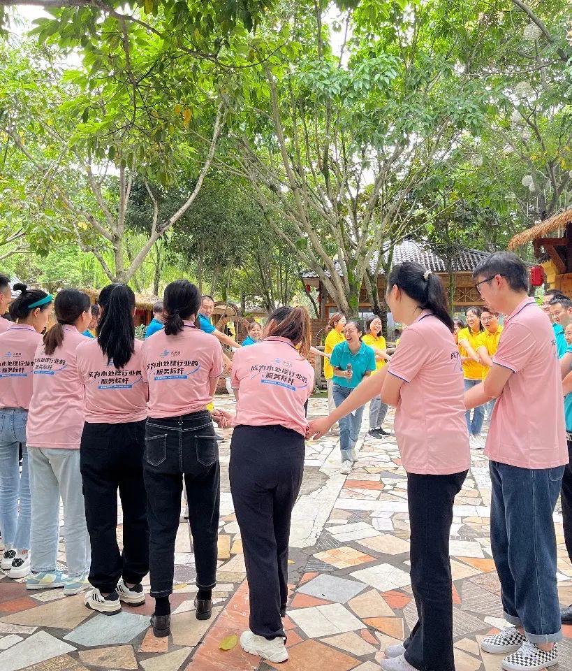 水思源中秋團建活動現(xiàn)場